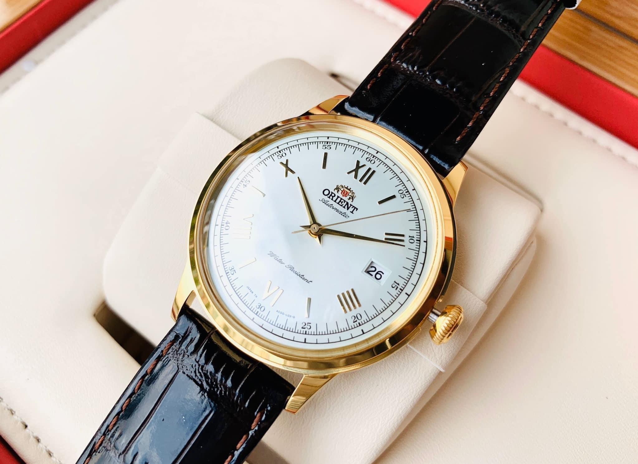 Đồng hồ nam orient bambino gen 2 gold fac00007w0
