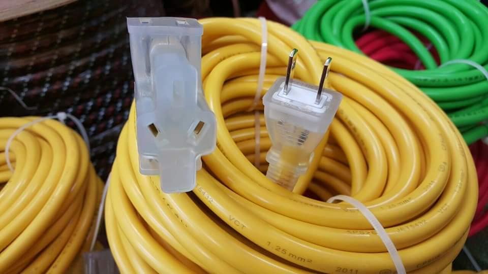 [HCM] Dây nguồn nối dài hàng bãi của nhật dài 10m, 20, đủ màu