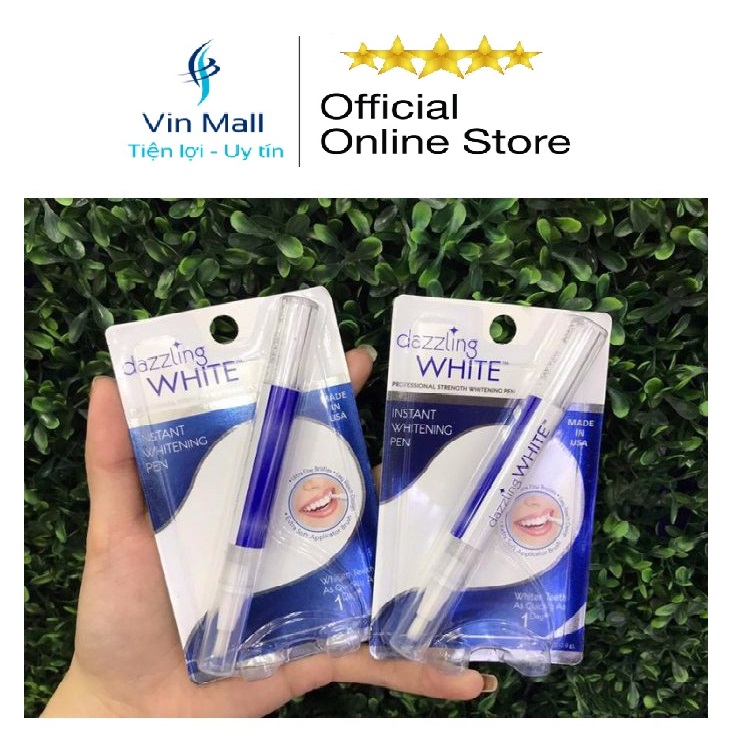 Bộ 2 Bút Tẩy Trắng Răng Ố Vàng Răng Dazzling Whitening Pen - Mẫu mới