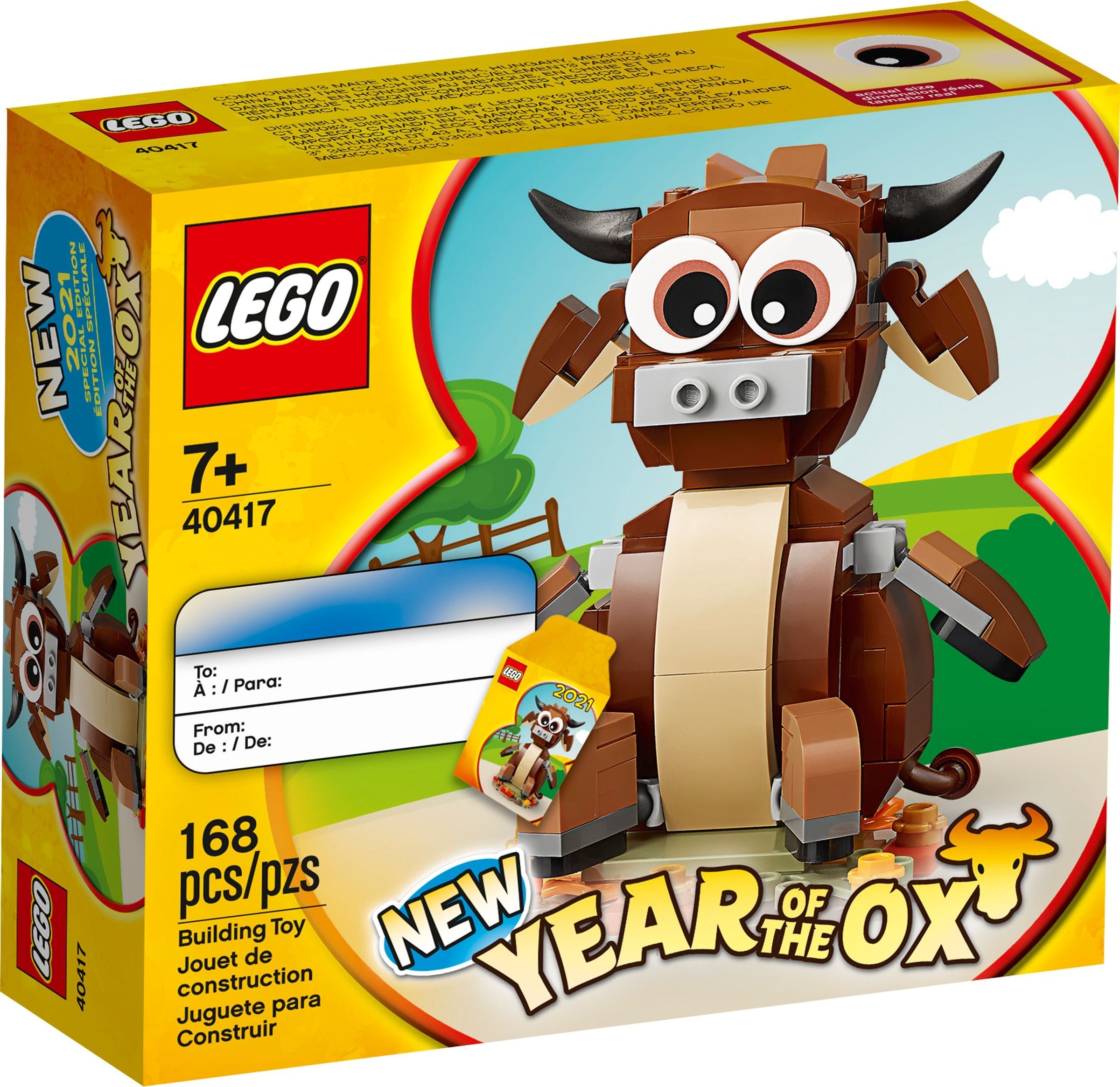 LEGO 40417 Trâu Tân Sửu - Year of the Ox