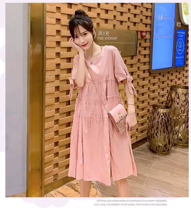 Đầm Voan Form Baby Doll Phối Xếp Li Chia Tầng Siu Dễ Thương TTS0960