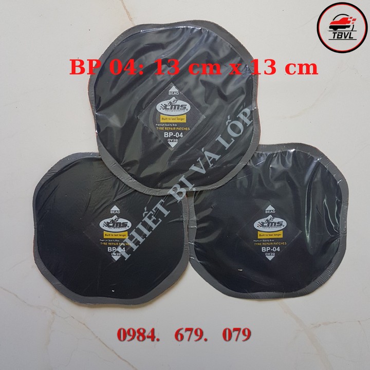 Miếng vá lốp hình bông bố chéo BP-04 LMS Ấn Độ - Giá bán lẻ theo từng miếng
