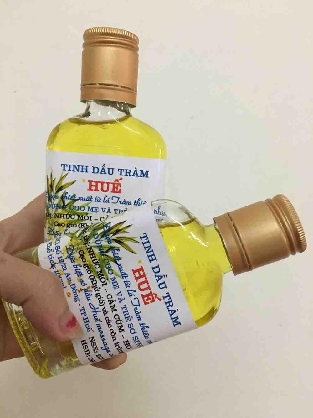 Combo 2 lọ tinh dầu tràm huế tràm vàng 100ml