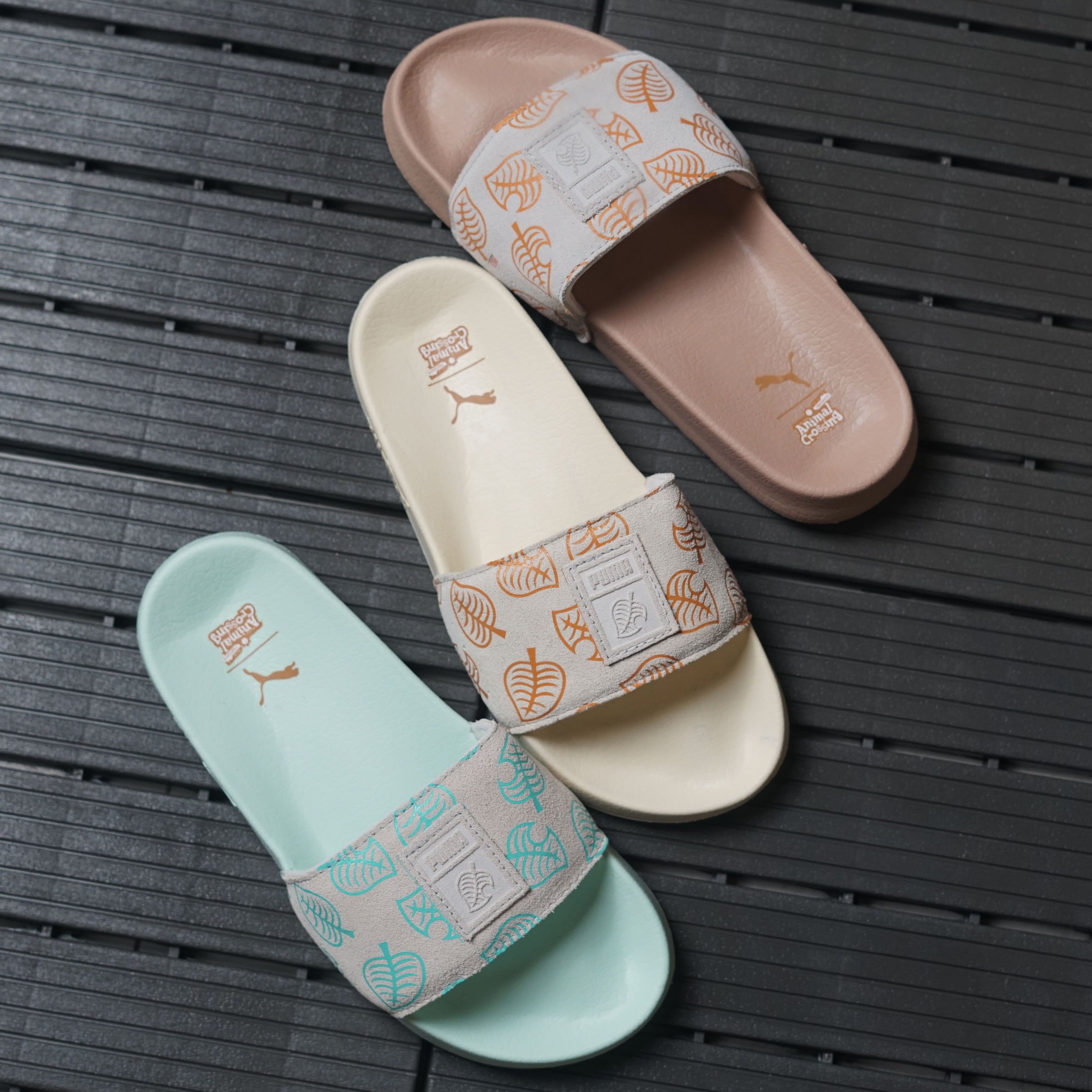Dép quai ngang Puma Animal Crossing mang êm chân, nhẹ đế bền, phù hợp mang hằng ngày