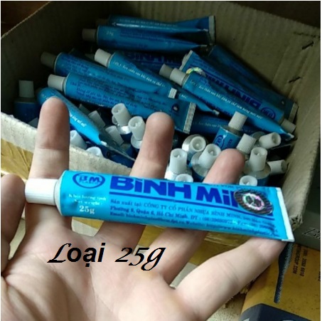 Keo dán ống PVC Bình Minh 25g / 50g / 100g