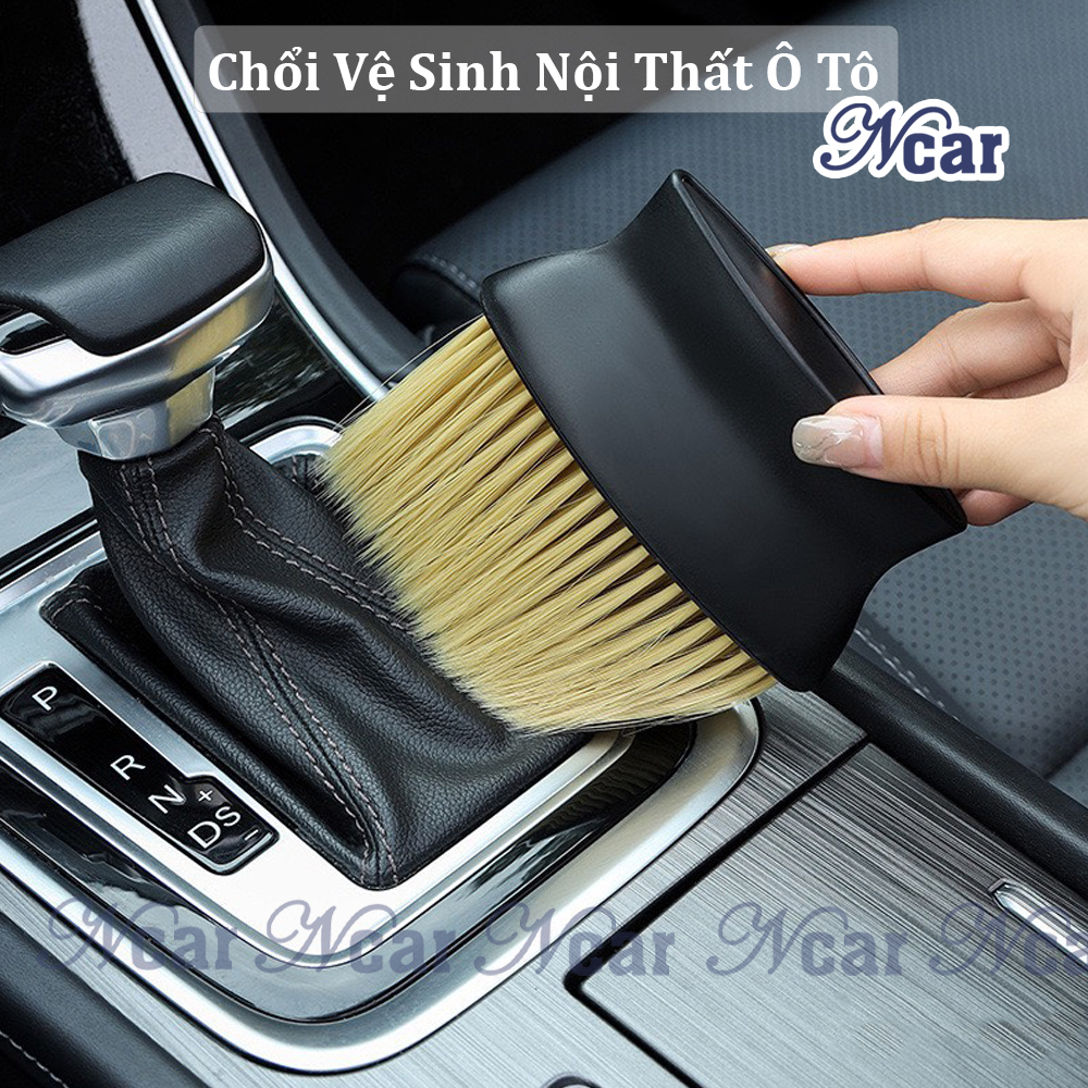 Chổi quét vệ sinh nội thất xe ô tô loại lớn sợi lông mềm làm sạch khe hở - chổi vệ sinh nội thất ô tô đa năng