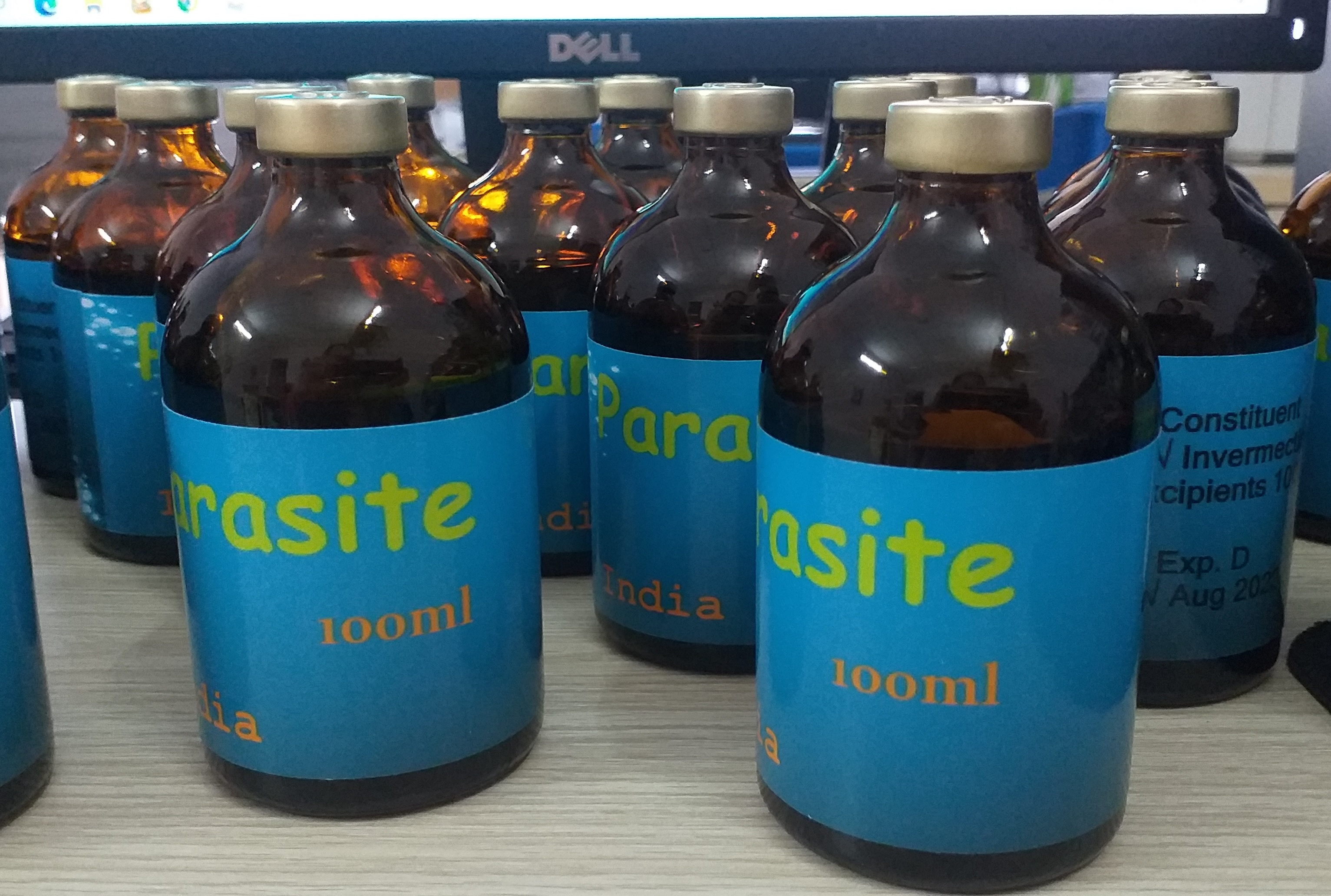 [HCM]Parasite (india) Trị nấm trắng nấm mang ăn vây đỏ mình lở loét ký sinh trùng(Chai 100ml)