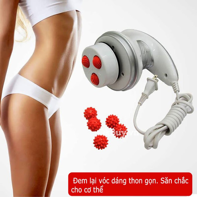 [HCM]Máy Massage Bụng Cầm Tay Tonific  Làm Thon Nhỏ Các Bộ Phận Bụng Vai Hông Mông Đùi Chân Giảm Đi Lượng Mỡ Dư Thừa Trong Máu…Bảo Hành 12 Toàn Quốc