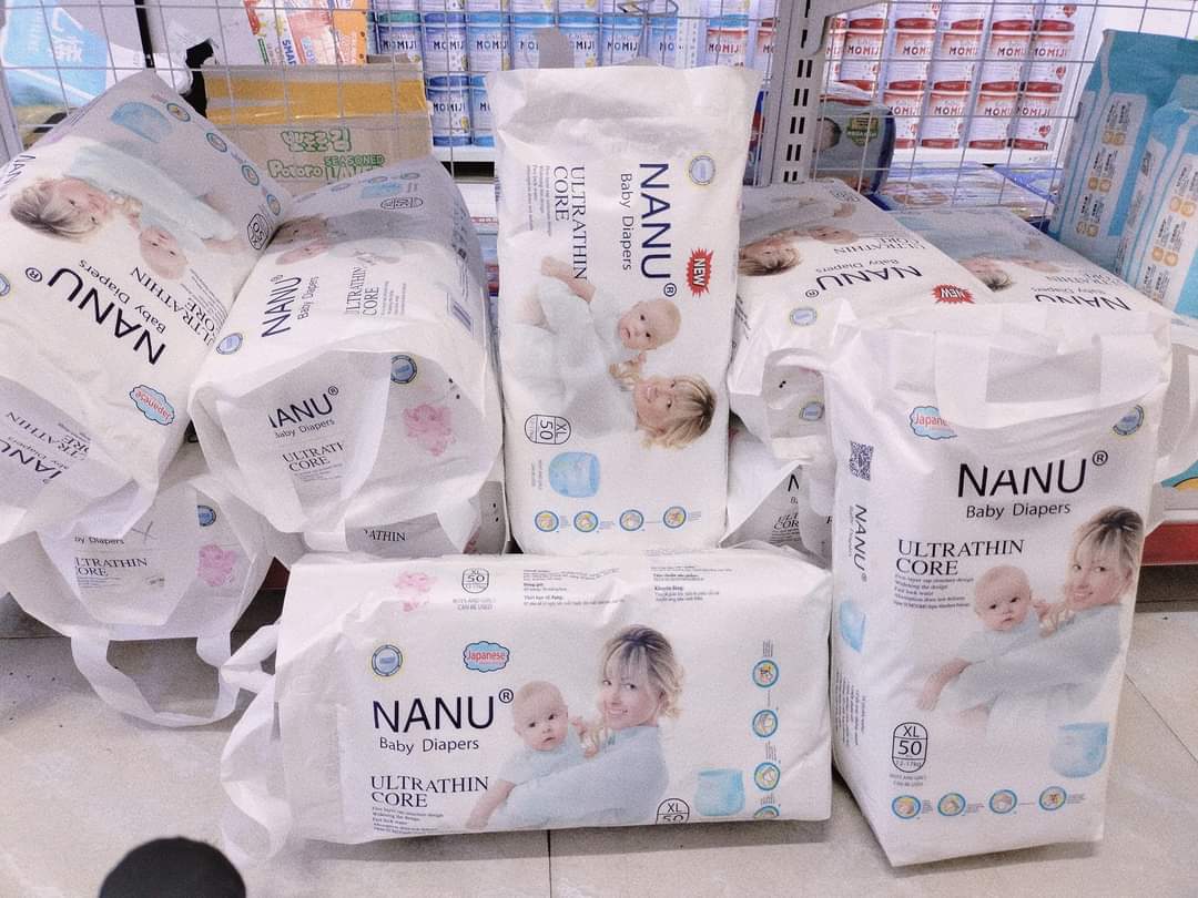 Combo 100 miếng bỉm quần Nanu