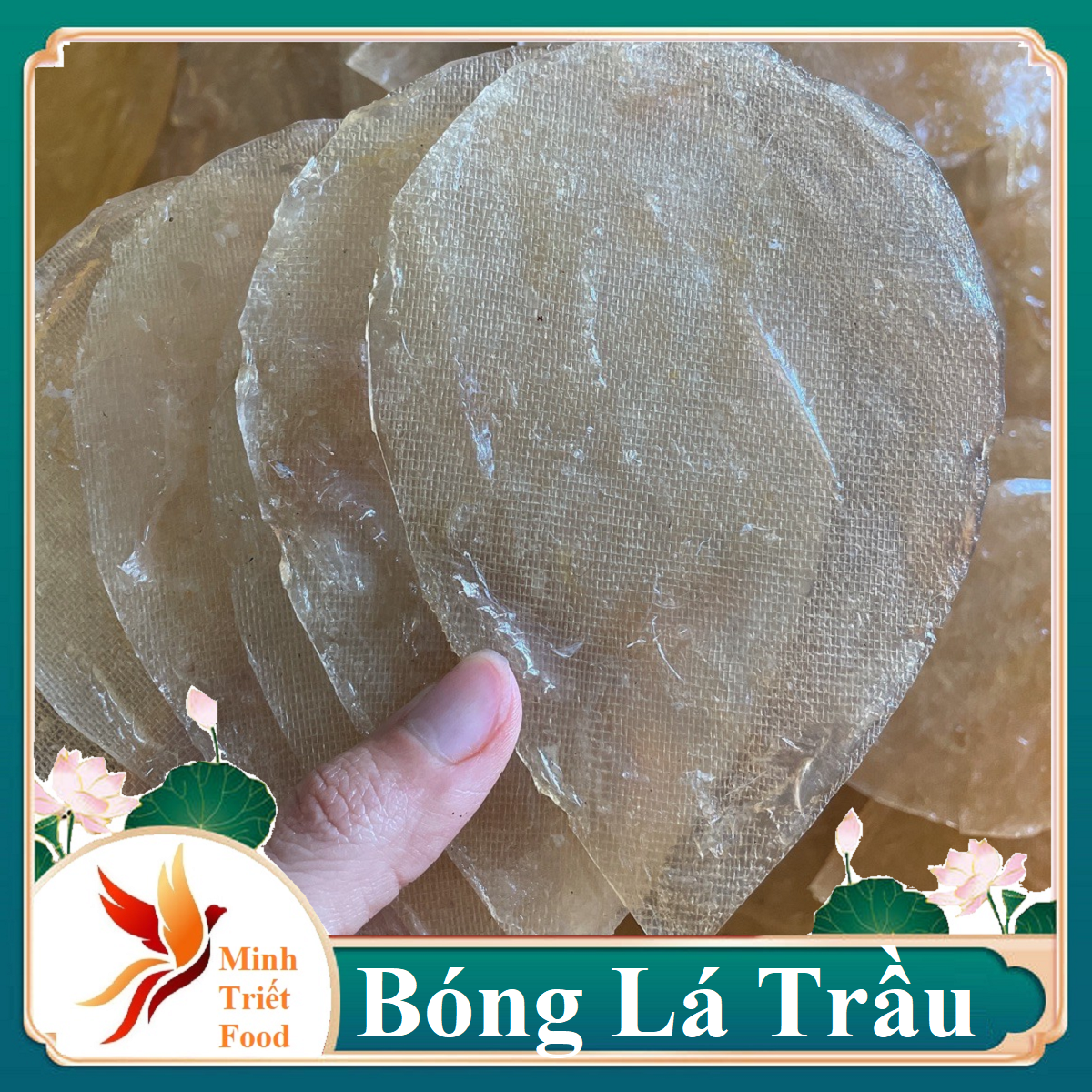 Khô cá bóng ép lá trầu mới loại đặc biệt thơm ngon- đặc sản minh triết