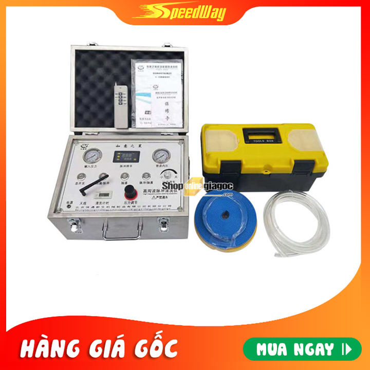 (Có Video test máy) Máy Làm Sạch Đường Ống Xung Điện Thủy Động