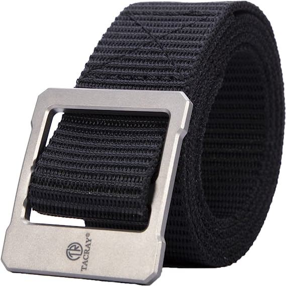 Thắt lưng nam EDC titan vải dù Tacray, trang sức, phụ kiện nam giới