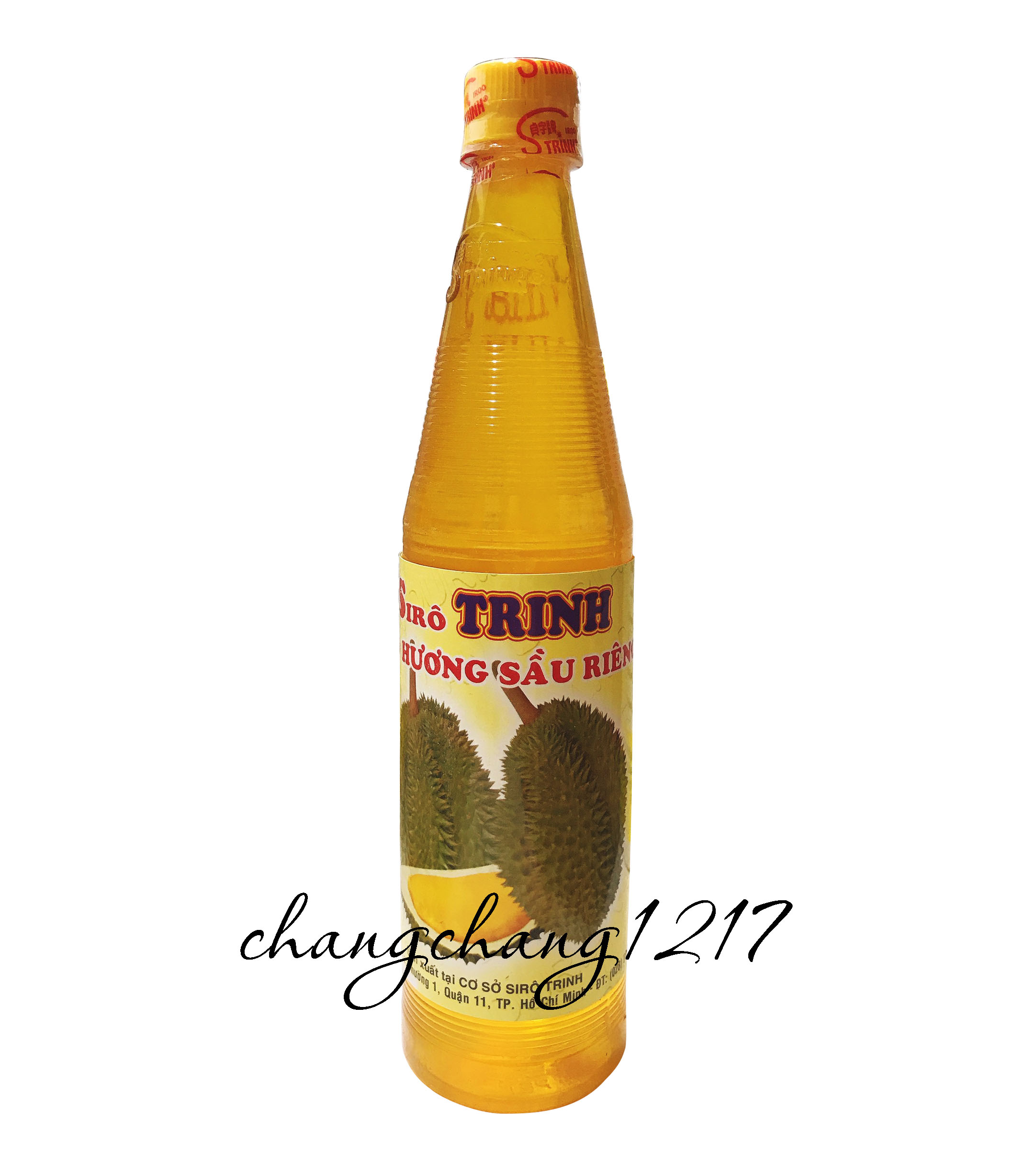Siro trinh sầu riêng chai 600ml