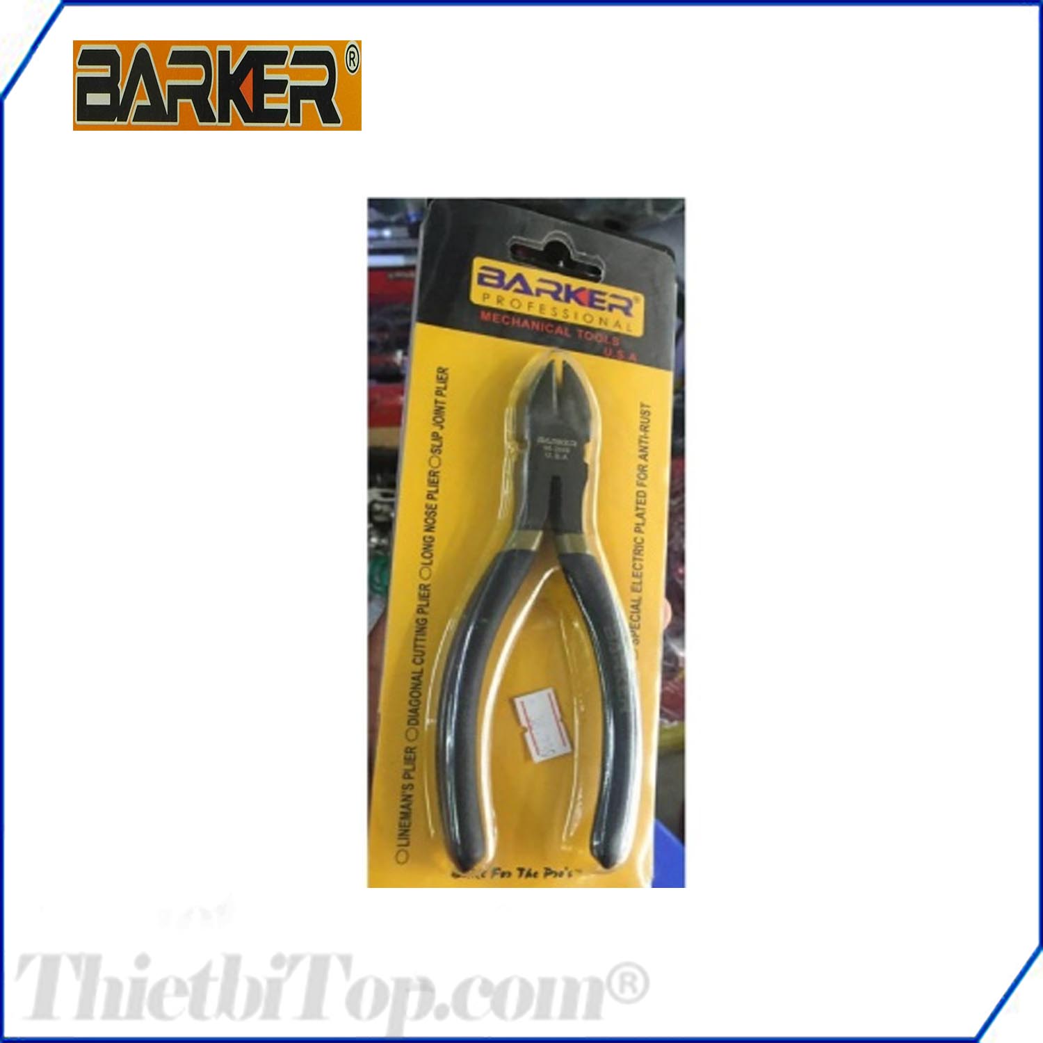 Kìm cắt 4 đen barker 38-237