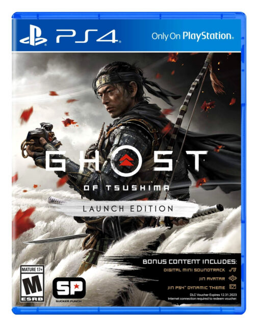 Trò chơi điện tử Ghost of Tsushima Launch Edition - PlayStation 4