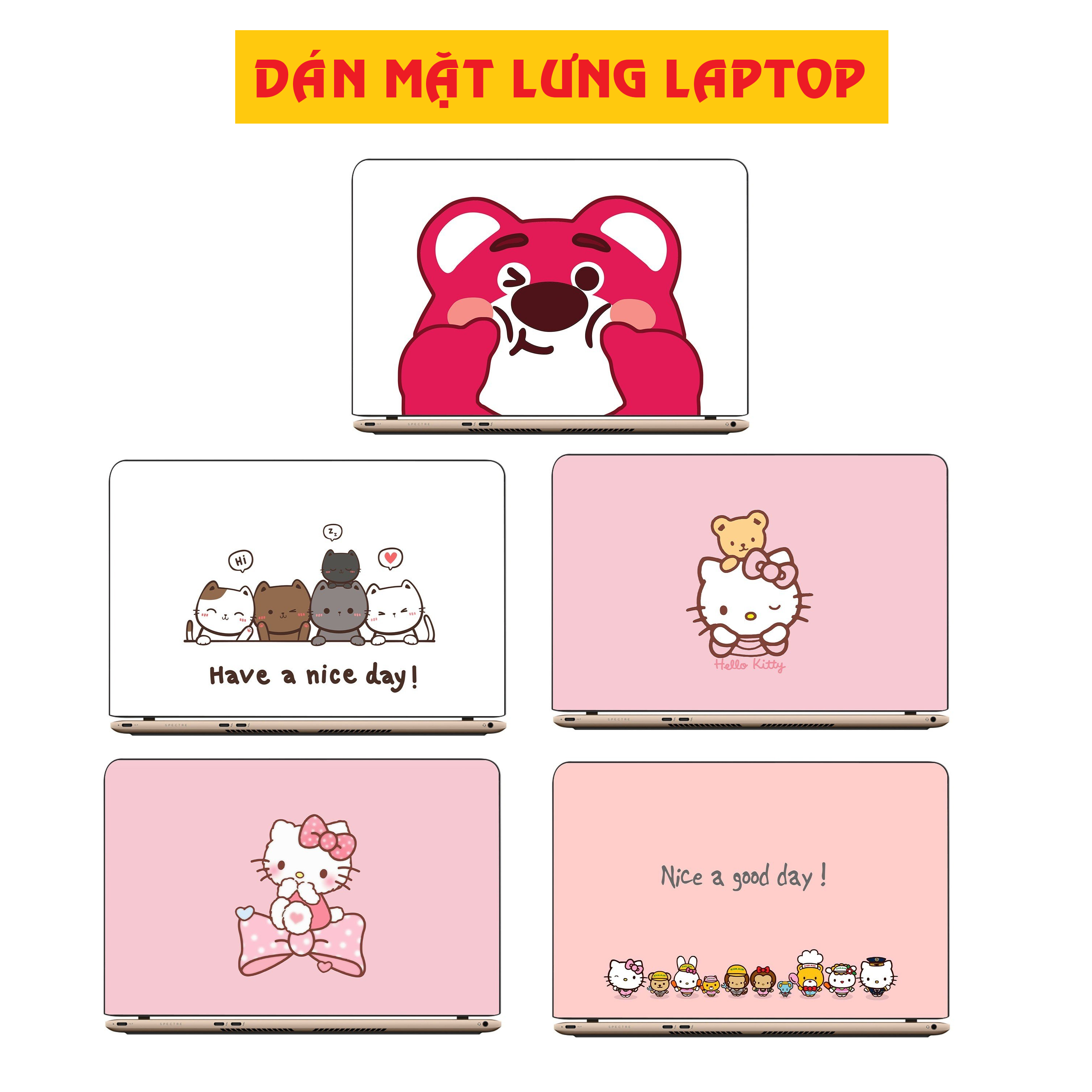 Decal dán laptop, máy tính bảng - thuthaodecor