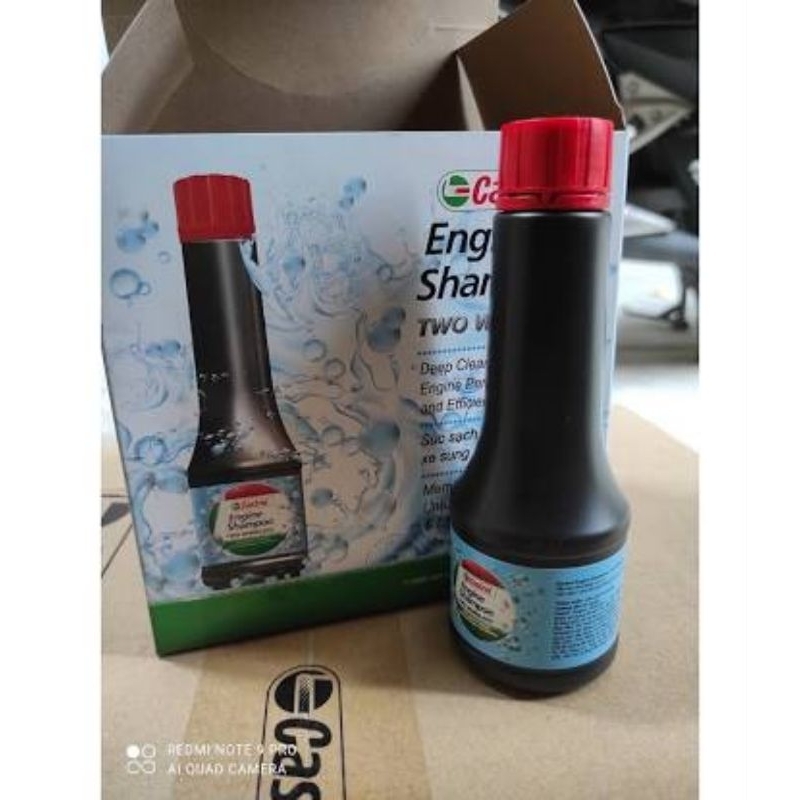 Dung dịch súc rửa động cơ xe máy Castrol Engine SHAMPOO 70ML (foam xe hơi, ô tô, oto, xe ga rửa cặn 