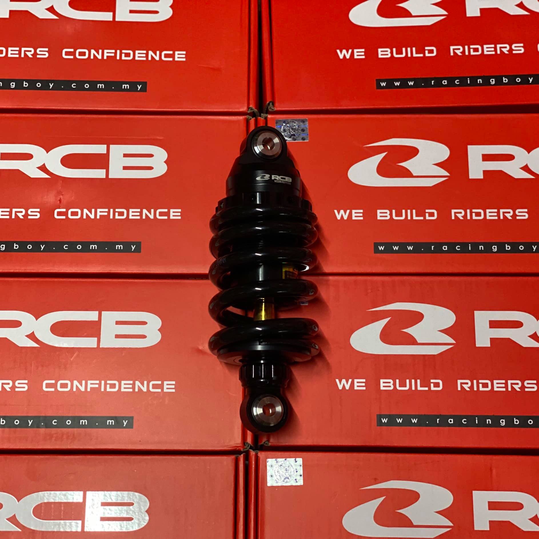 Phuộc sau rcb s2 gắn exciter 135 black gold