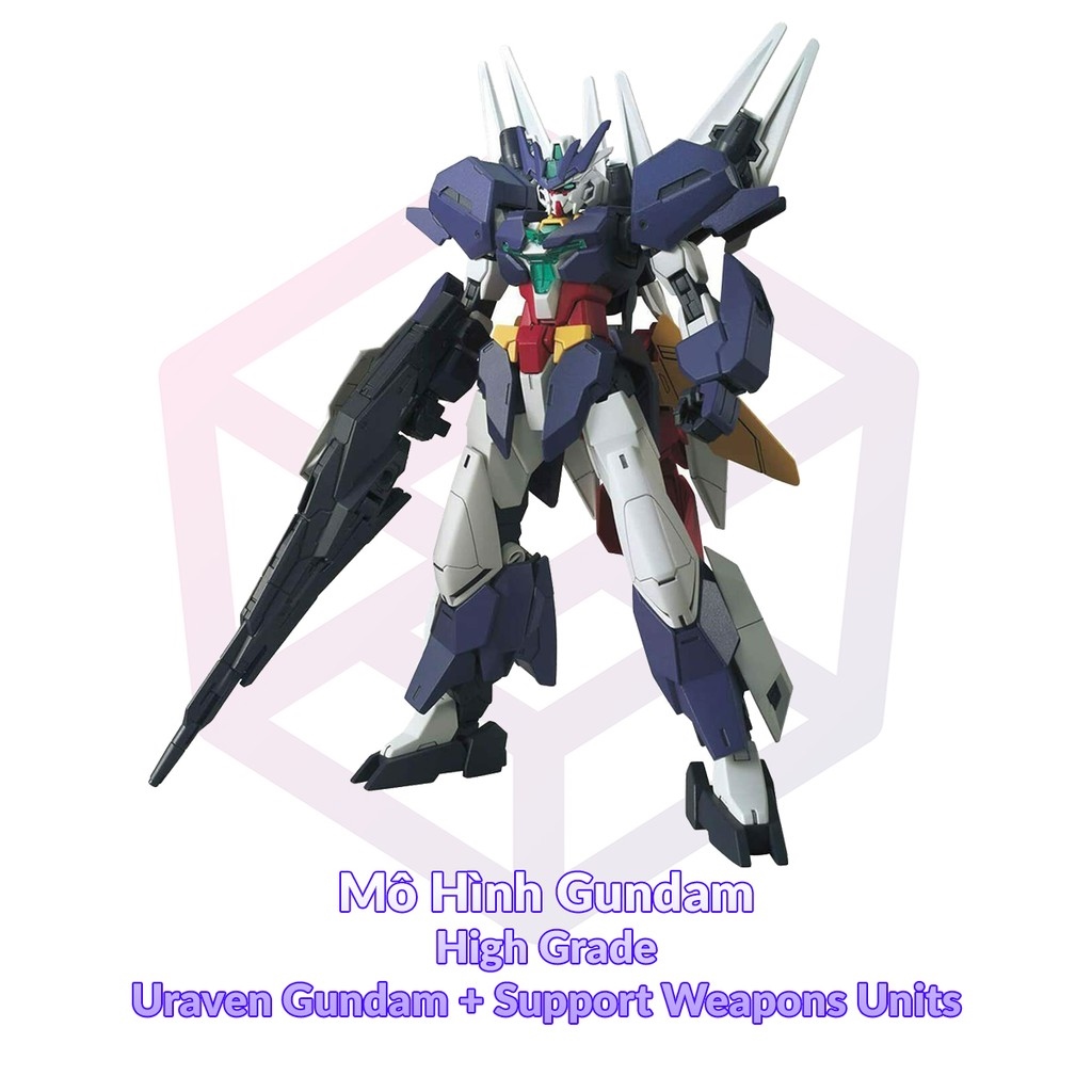 Mô hình gundam hg 023a uraven gundam support weapons units 1/144 bdr