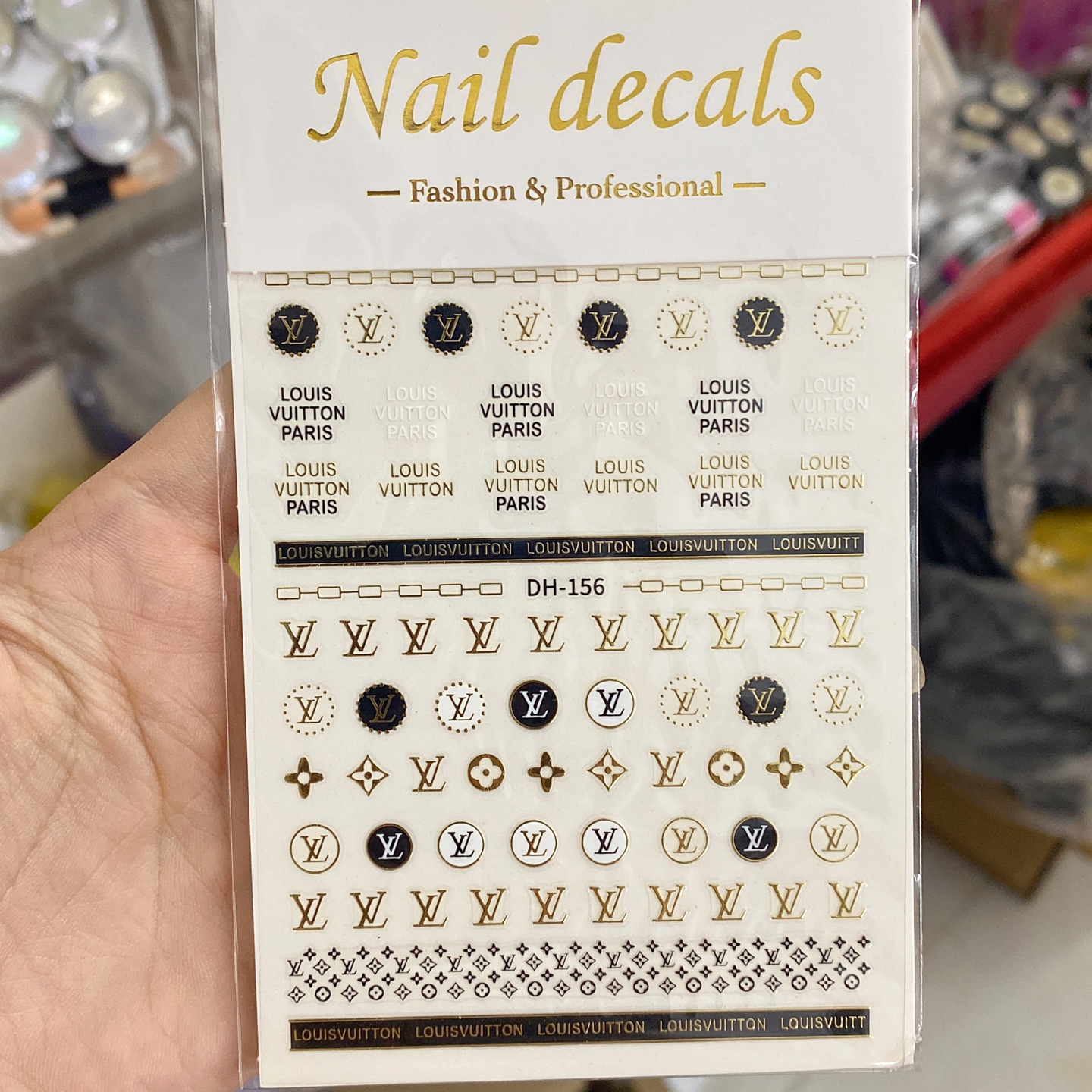 Sticker dán móng tay nail 2