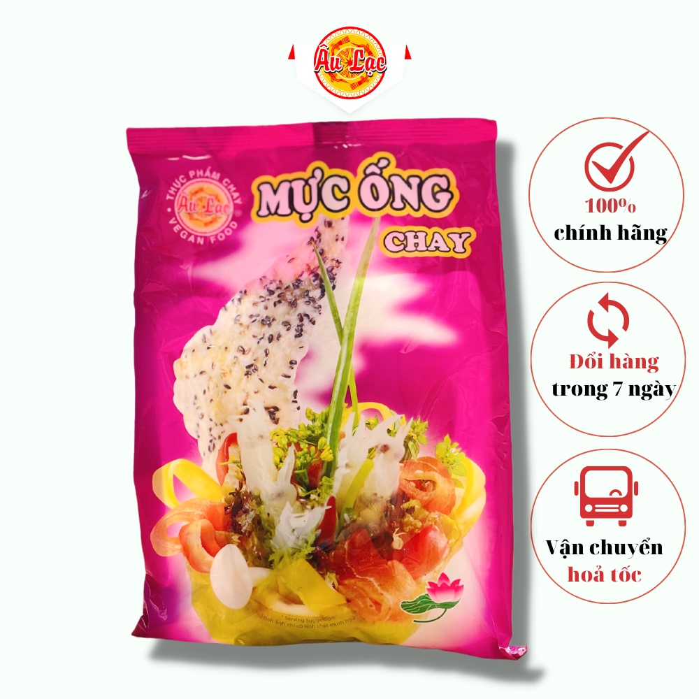 Mực ống chay 225g - thực phẩm chay âu lạc, đồ chay