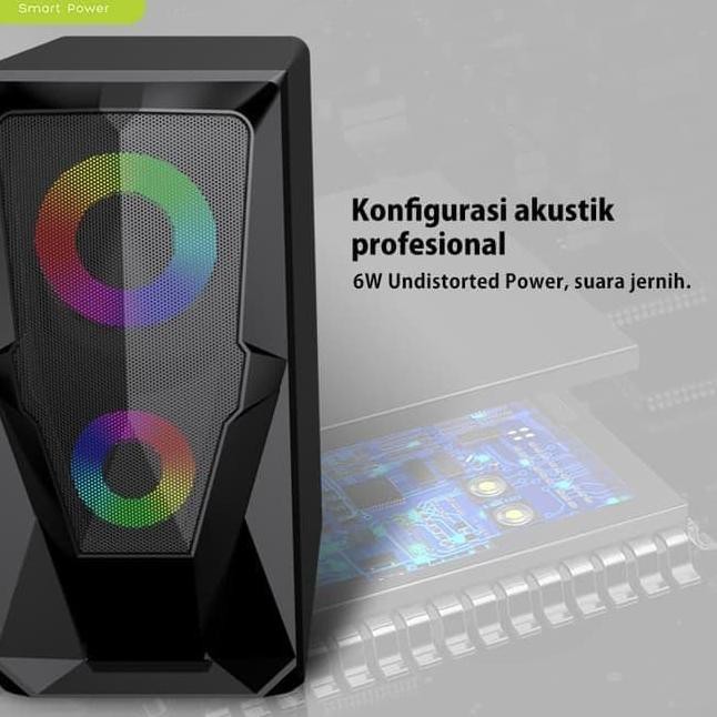 Loa vi tính gaming robot rs200 bảo hành 12 tháng