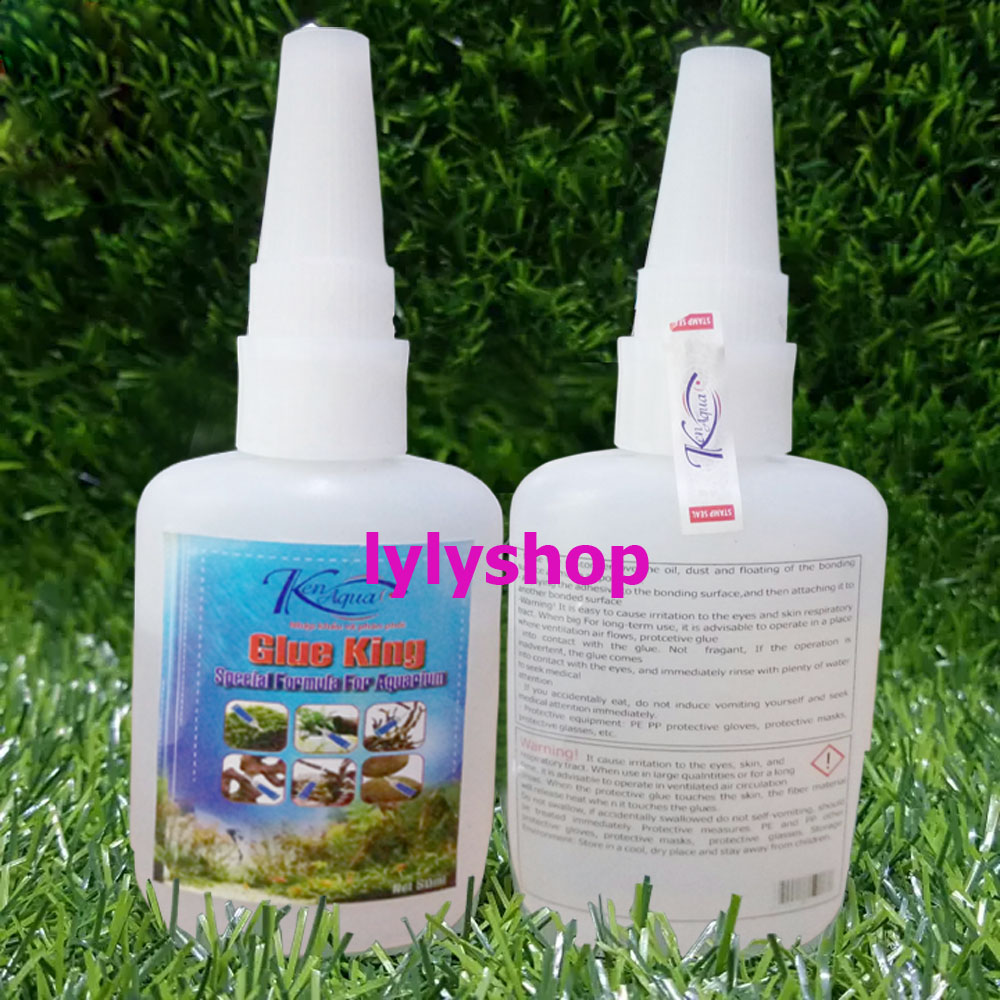 Keo dán đá thủy sinh 50ML chuyên dụng hồ cá