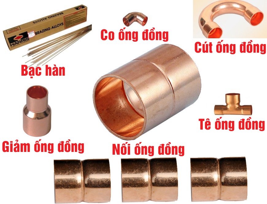 Nối đồng phi 10, 12, 16, 19, 22, 25, 28, 32, 35, 42, 53, 67, 76