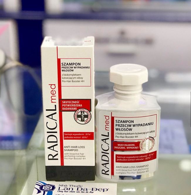 [HCM]Dầu gội làm sạch và giúp ngăn ngừa rụng tóc - RADICAL MED ANTI HAIR LOSS SHAMPOO