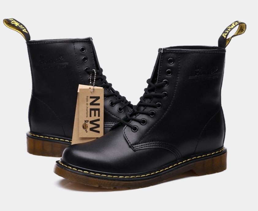 Giày dr marten cổ cao da bò cho nam và nữ g2d ảnh thật cuối