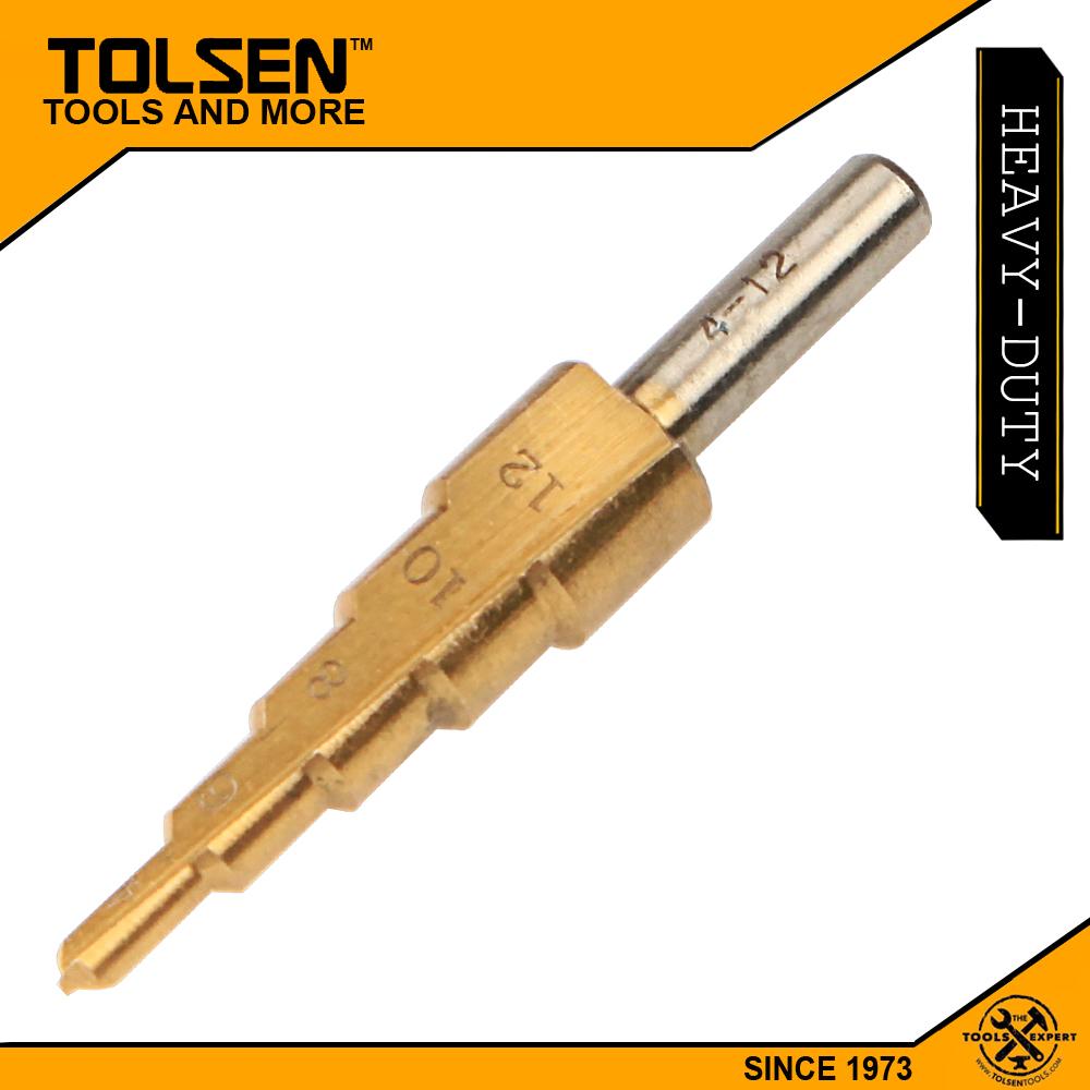 Mũi khoan tháp phủ titan tolsen 75871