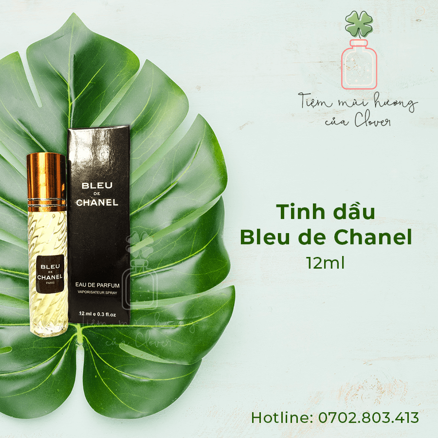 Tinh dầu thơm Bleu de Chanel dạng chai lăn 12ml