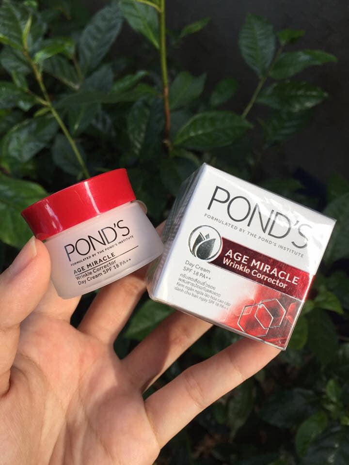 Kem POND’S AGE MIRACLE chống lão hoá Thái Lan Ngày và Đêm