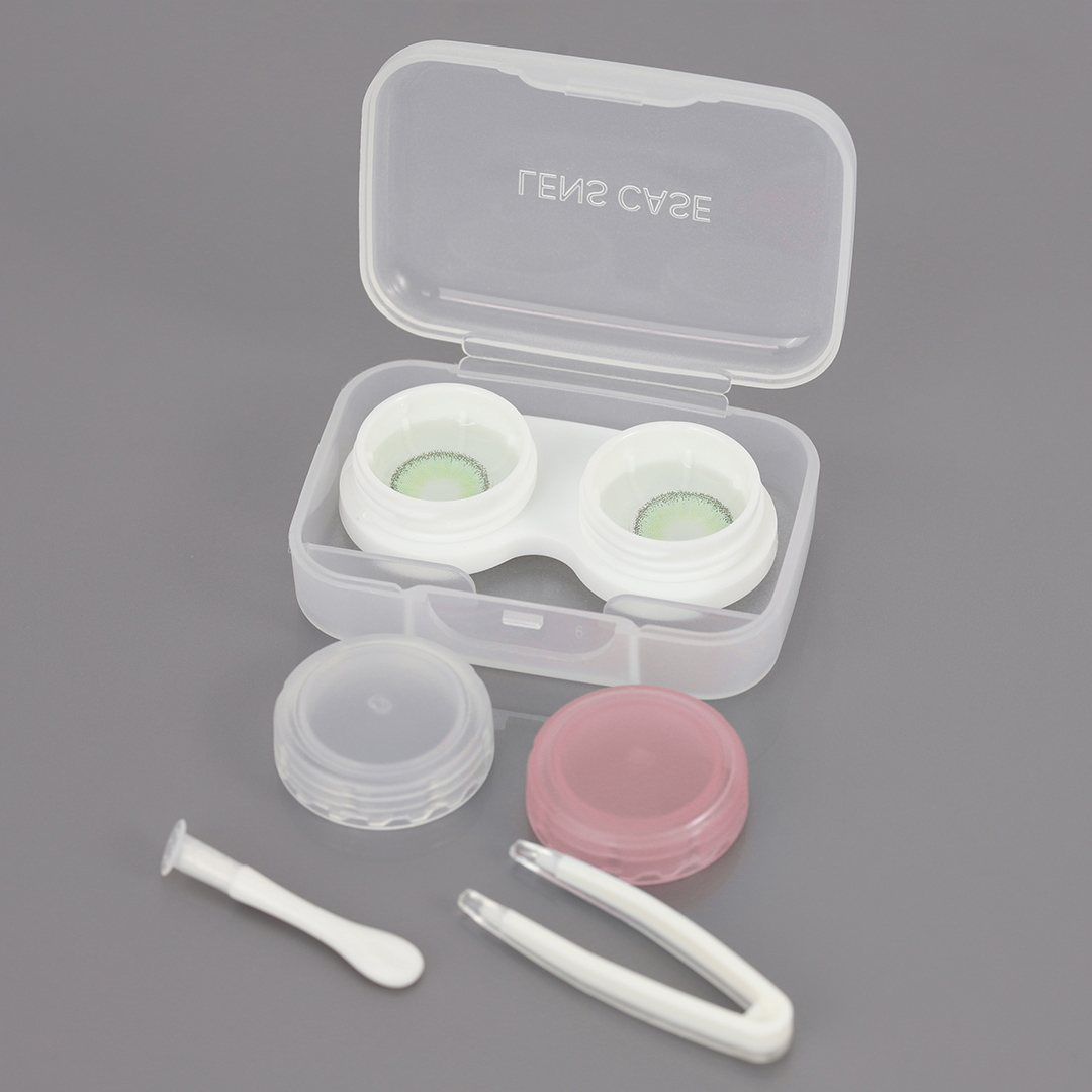 Magister Khay gương đựng lens kèm dụng cụ đeo