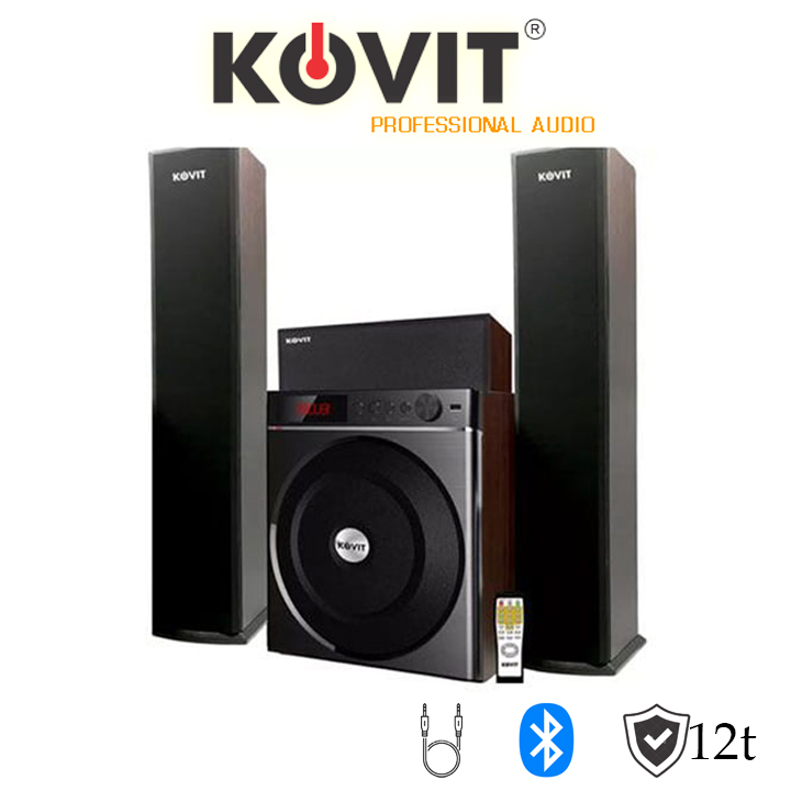 LOA VI TÍNH 3.1 KOVIT KS 839, KS-839 - Nghe nhạc cực phê, công suất lớn, bass mạnh, treble hay, có kết nối bluetooth....