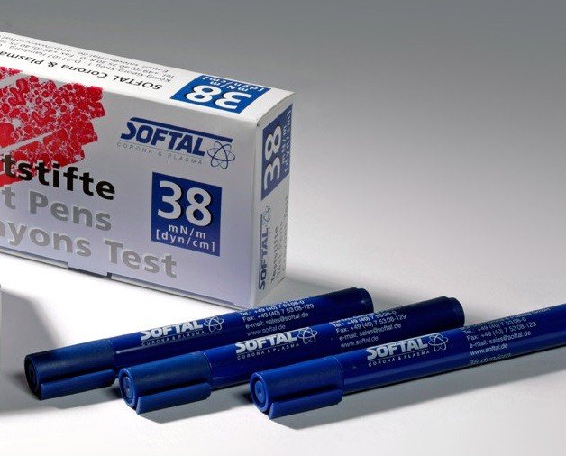 [CHÍNH HÃNG] Bút thử Corona SOFTAL 38 Dyne - bút thử sức căng bề mặt màng nhựa