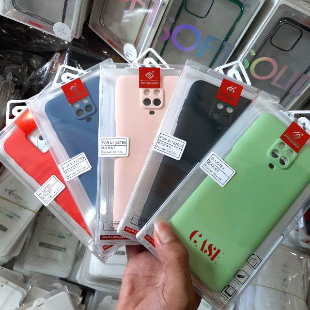 Ốp lưng xiaomi redmi note 9s chống bám bẩn hiệu kt desing