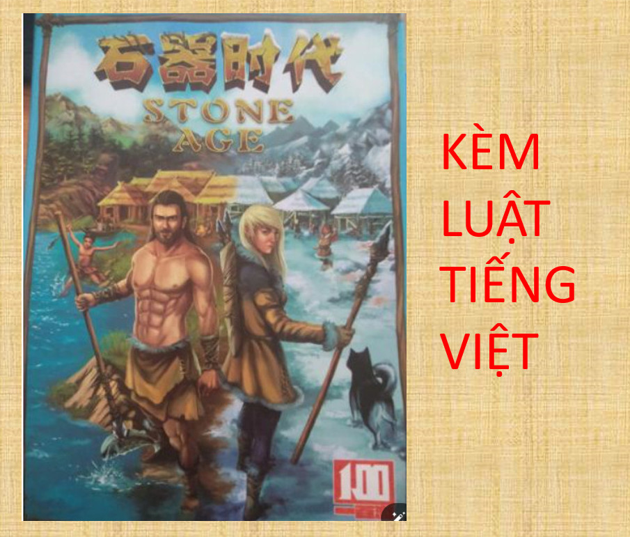 [HCM]BOARD GAME STONE AGE - 2 IN 1 - PHIÊN BẢN MÙA ĐÔNG.