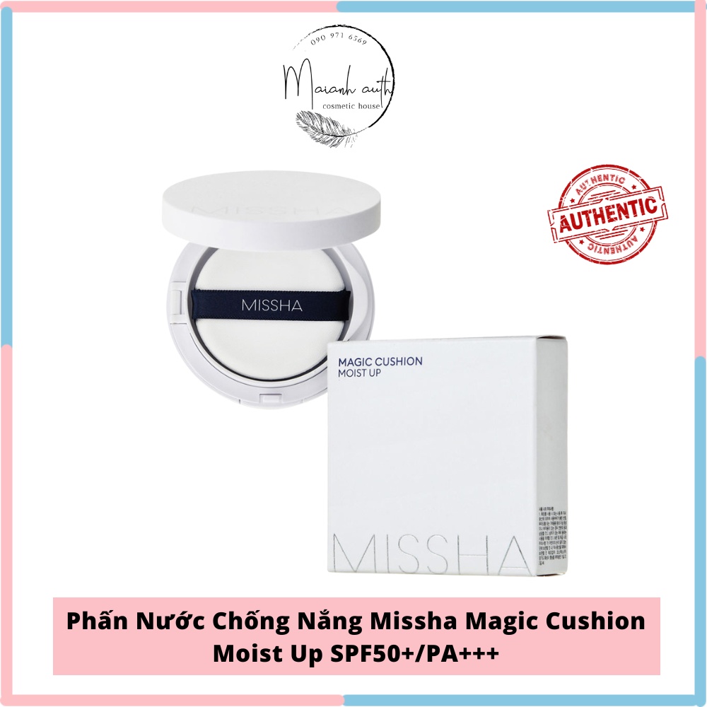 Phấn nước chống nắng missha magic cushion moist up spf50+ pa+++