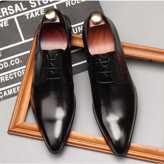 Giầy Da oxford-whole cut Chất Siêu Mềm, Đẹp