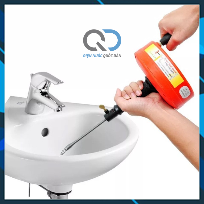 Dây thông cống bửu nghệ thành 15m thông được nhiều lavabo, ống cống phòng tắm