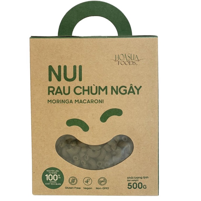 Nui gạo hữu cơ hoa sữa 500g