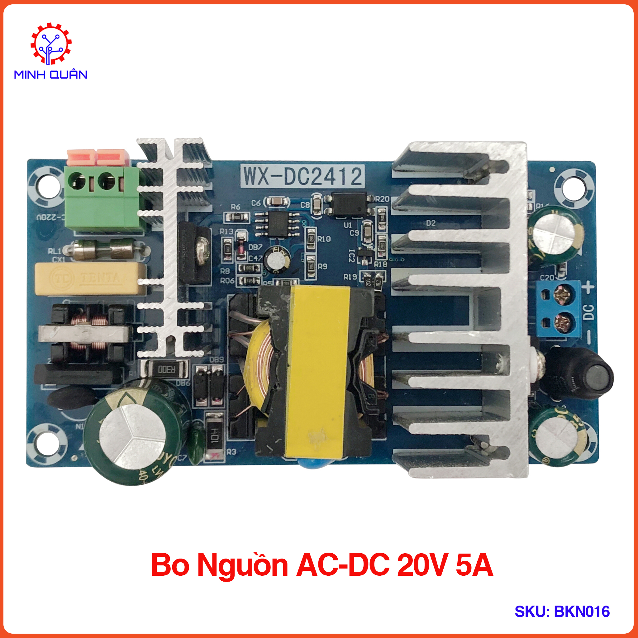 Board nguồn ac-dc 20v 5a