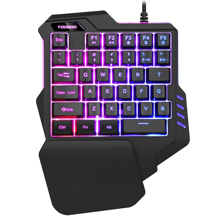 Bàn phím giả cơ YOOGOO G92 chơi game Pubg Mobile Rules of Survival Free Fire trên điện thoại máy tính bảng Laptop và PC