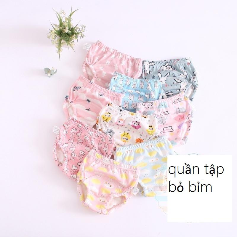 Set 5 quần tập bỏ bỉm 6 lớp goodmama size 110