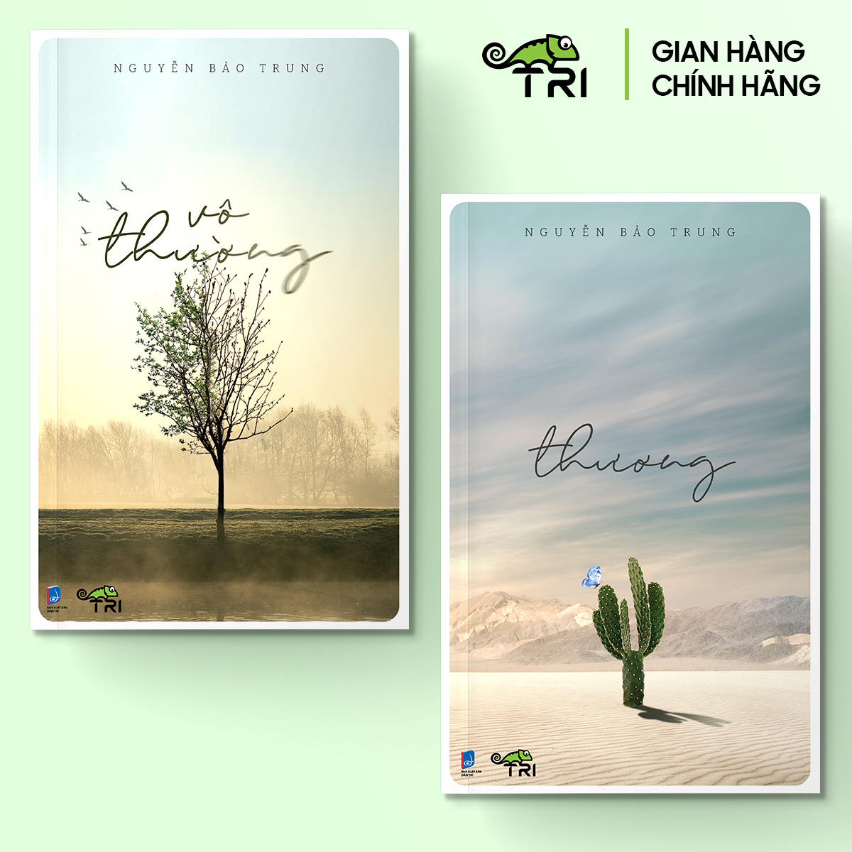 Combo sách 2 cuốn: vô thường & thương - nguyễn bảo trung - tuệ tri