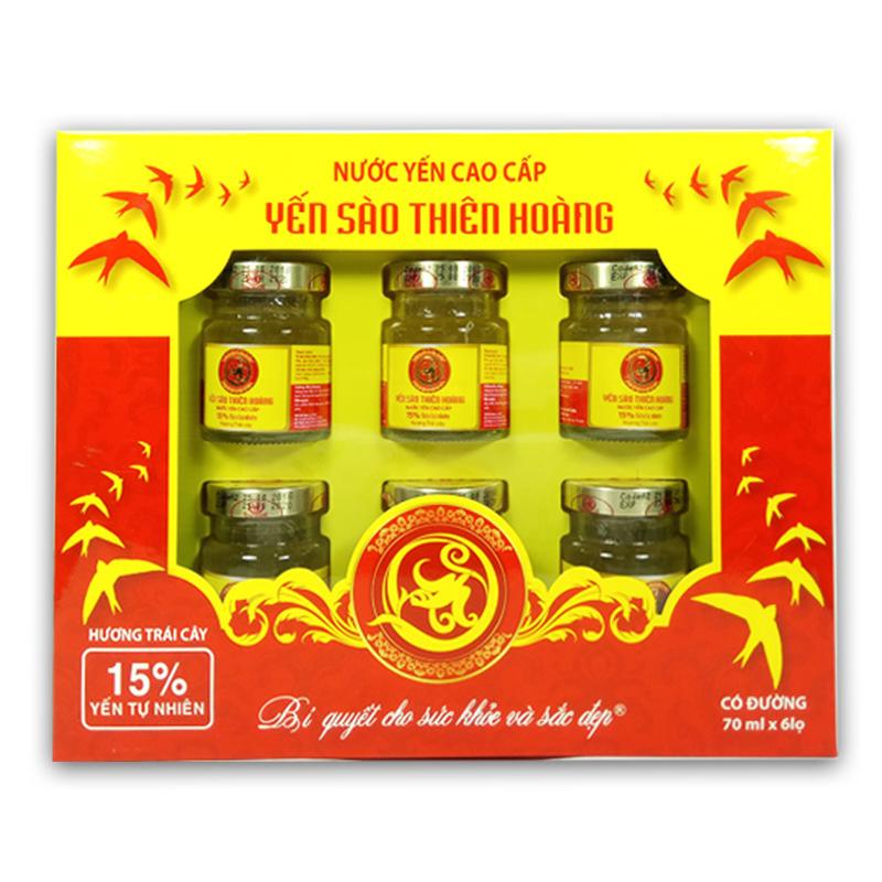 Hộp yến sào thiên hoàng hương trái cây 15% yến tự nhiên