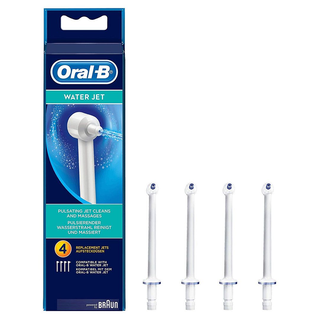 Vỉ 4 Đầu bàn chải tăm nước Oral-B Water Jet