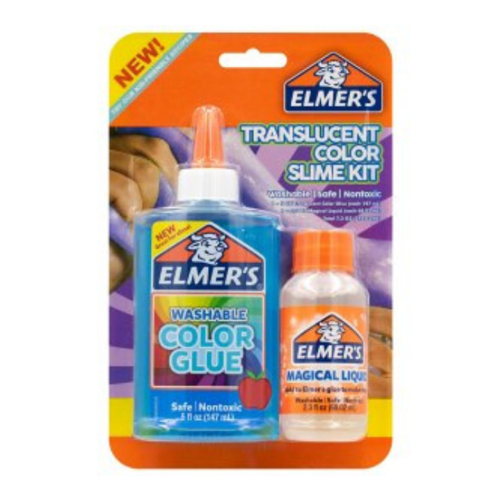 Bộ kit làm slime Elmer s Washable Color Glue Slime Kit Blue