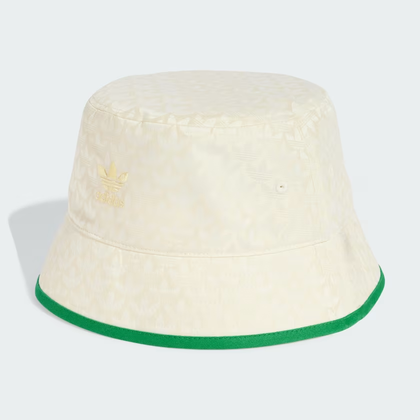 Mũ bucket adidas hat monogram - trắng